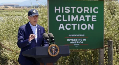 Biden touts his climate credentials in California